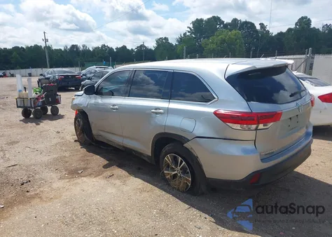 2019 Toyota Highlander Le/Le Plus из США, поврежденный, VIN 5TDBZRFH7KS961565
